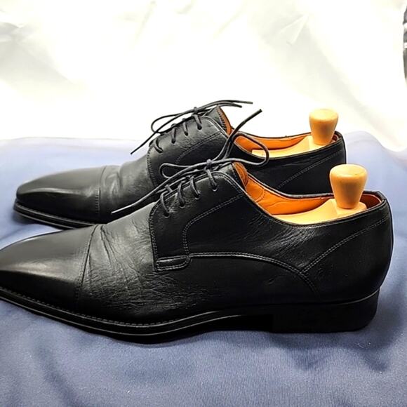 MAGNANNI SAMSON BLUCHER SQUARE TOE LACE-UP MENS SHOES SIZE 12 VGUC - Picture 11 of 16